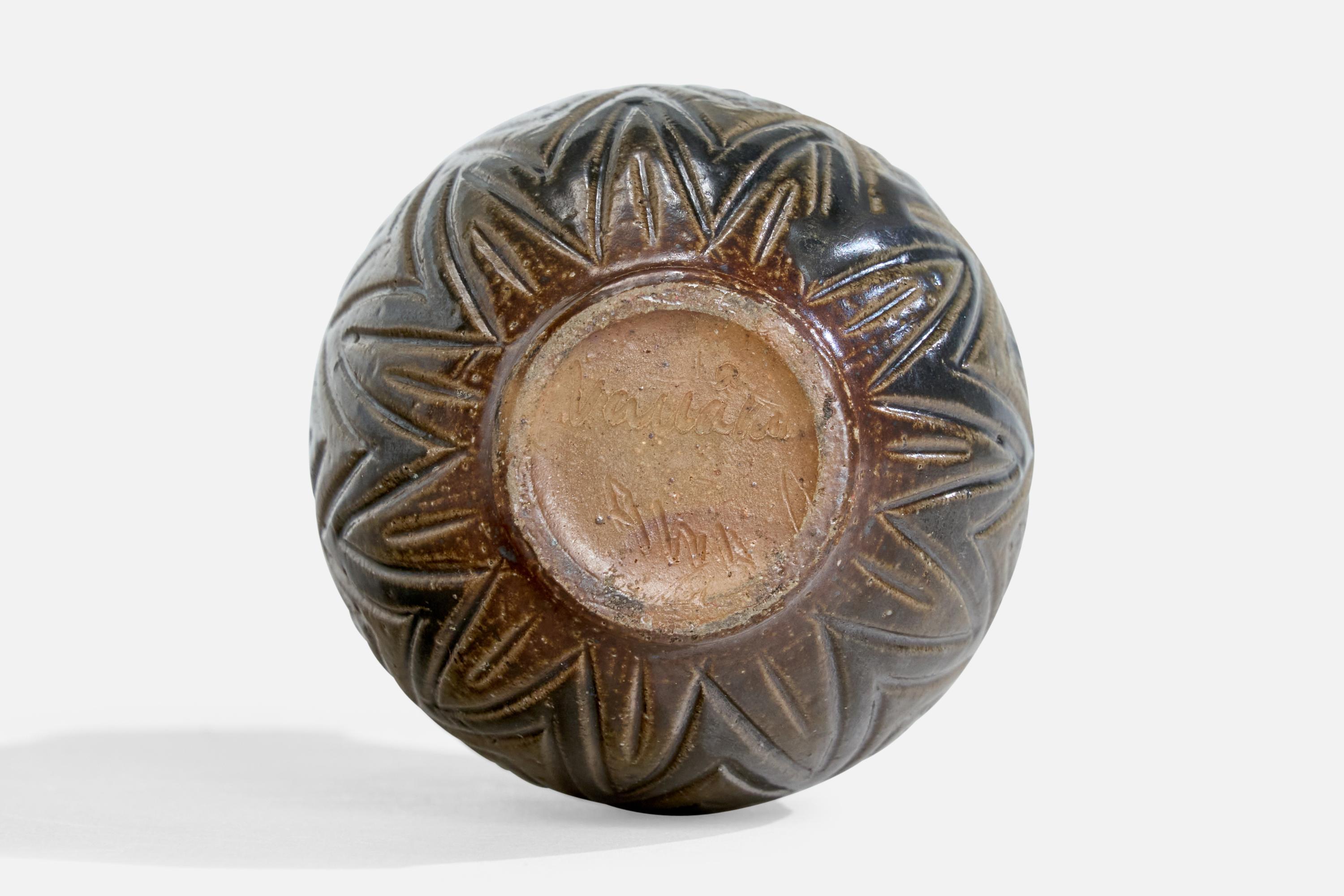 Wallåkra, vase, céramique, Suède, années 1950 en vente 2