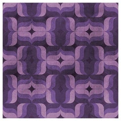 Wall&decò Contemporary Wallpaper "1977" MOD_WD771801 Purple