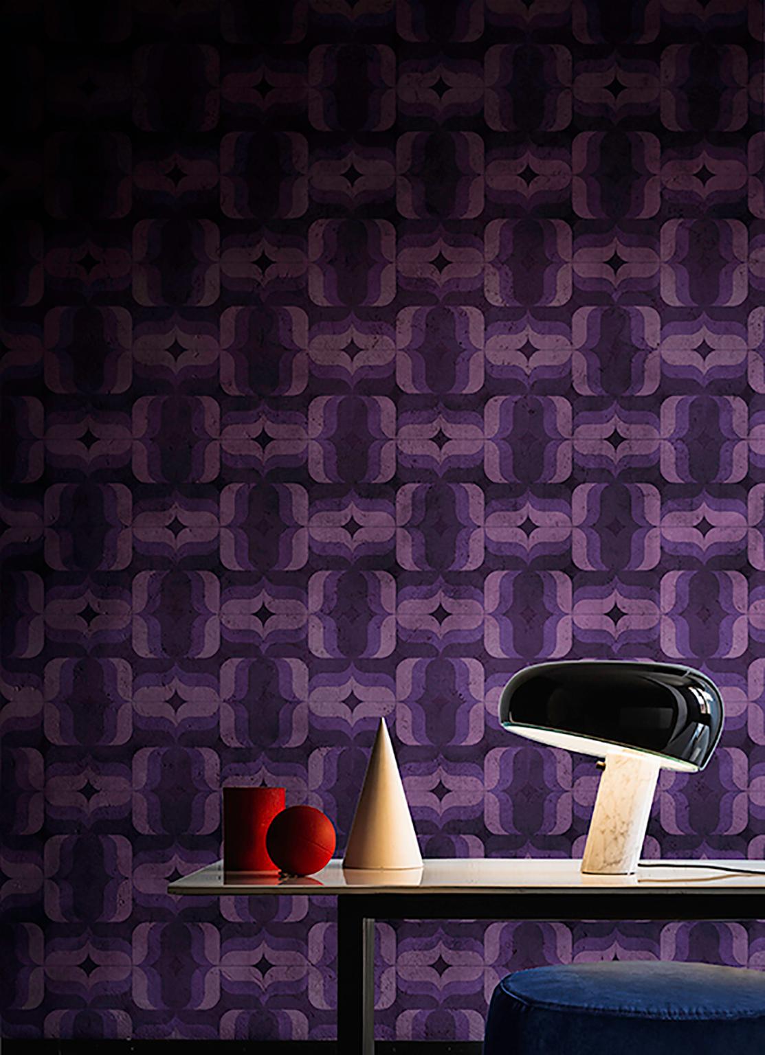 Wall&decò turns from photographs to wall paintings, from tromp-l'oeils to macro-designs on material backgrounds into a vertical wall pattern, with truly original visual effects.

Digital printed vinyl wallpaper with nonwoven backing

Roll size