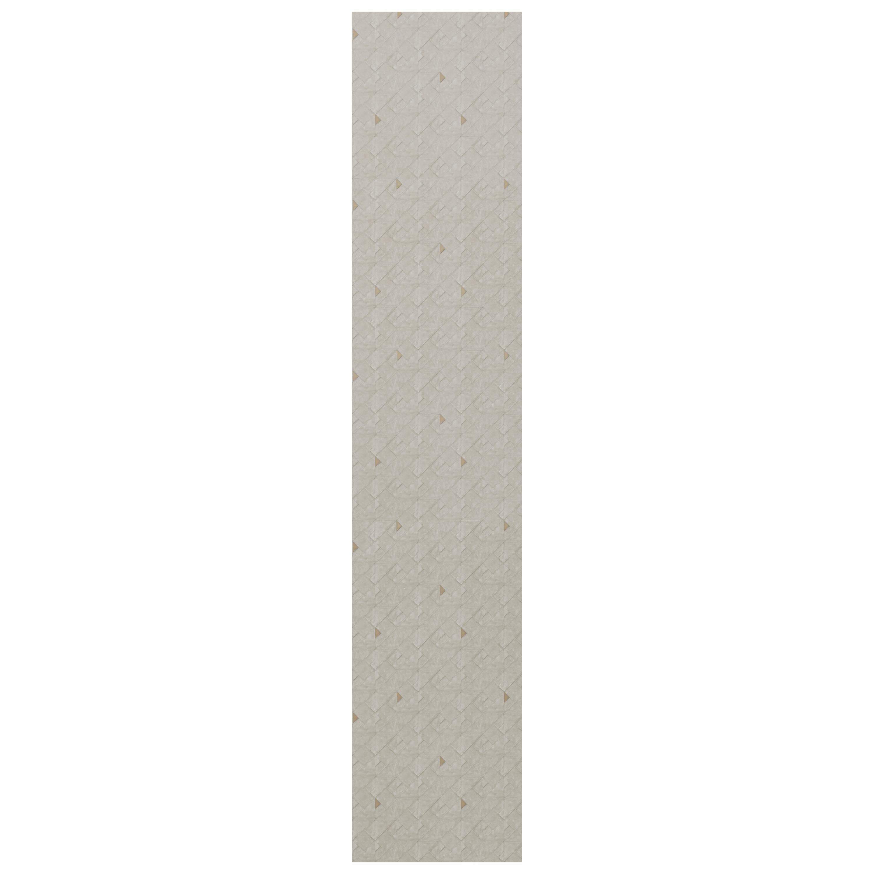 Wall&decò Essential Wallpaper "Asami", 19210EWC White with Gold