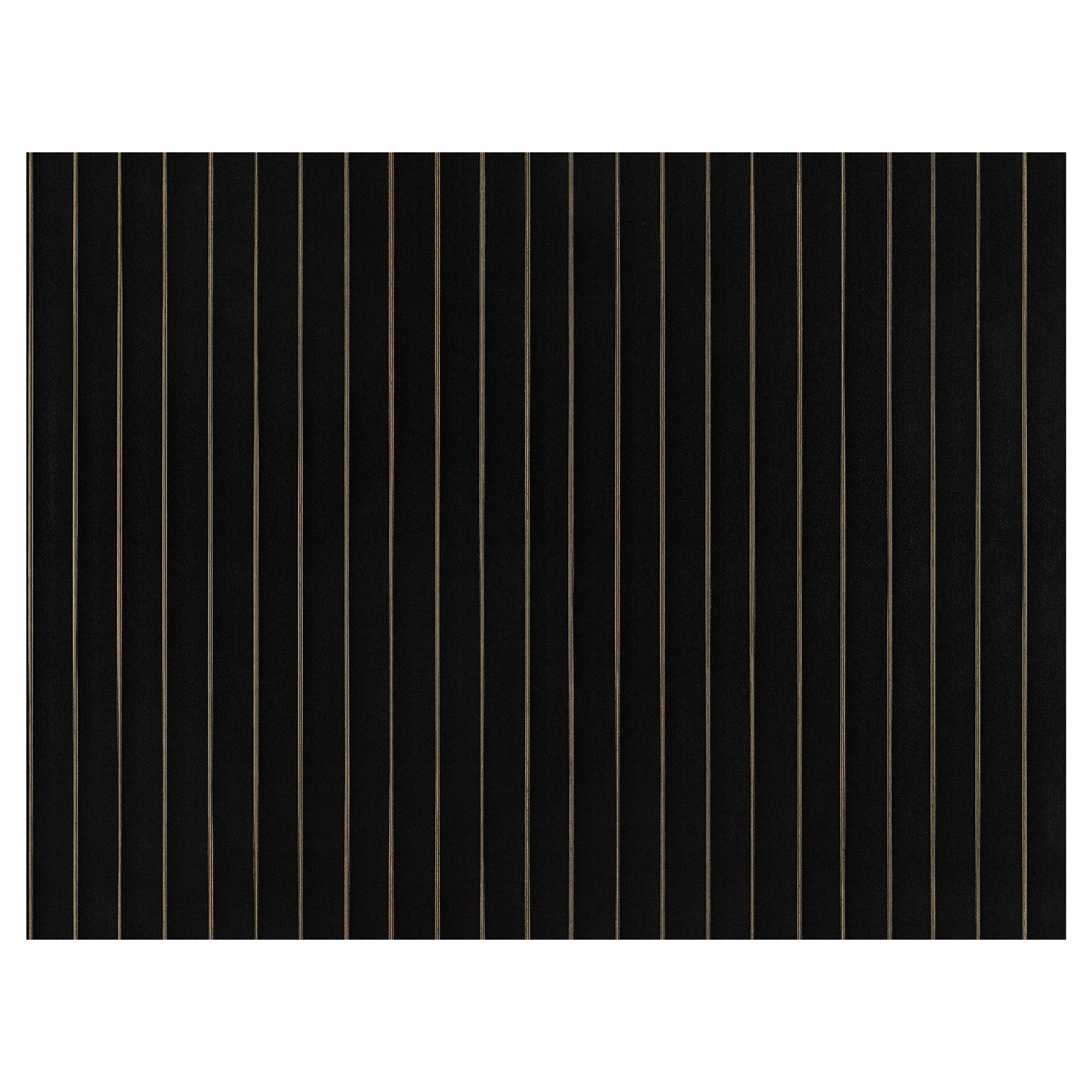Wall&decò Essential Wallpaper "Yoku", Color Variant 20520EWC Black