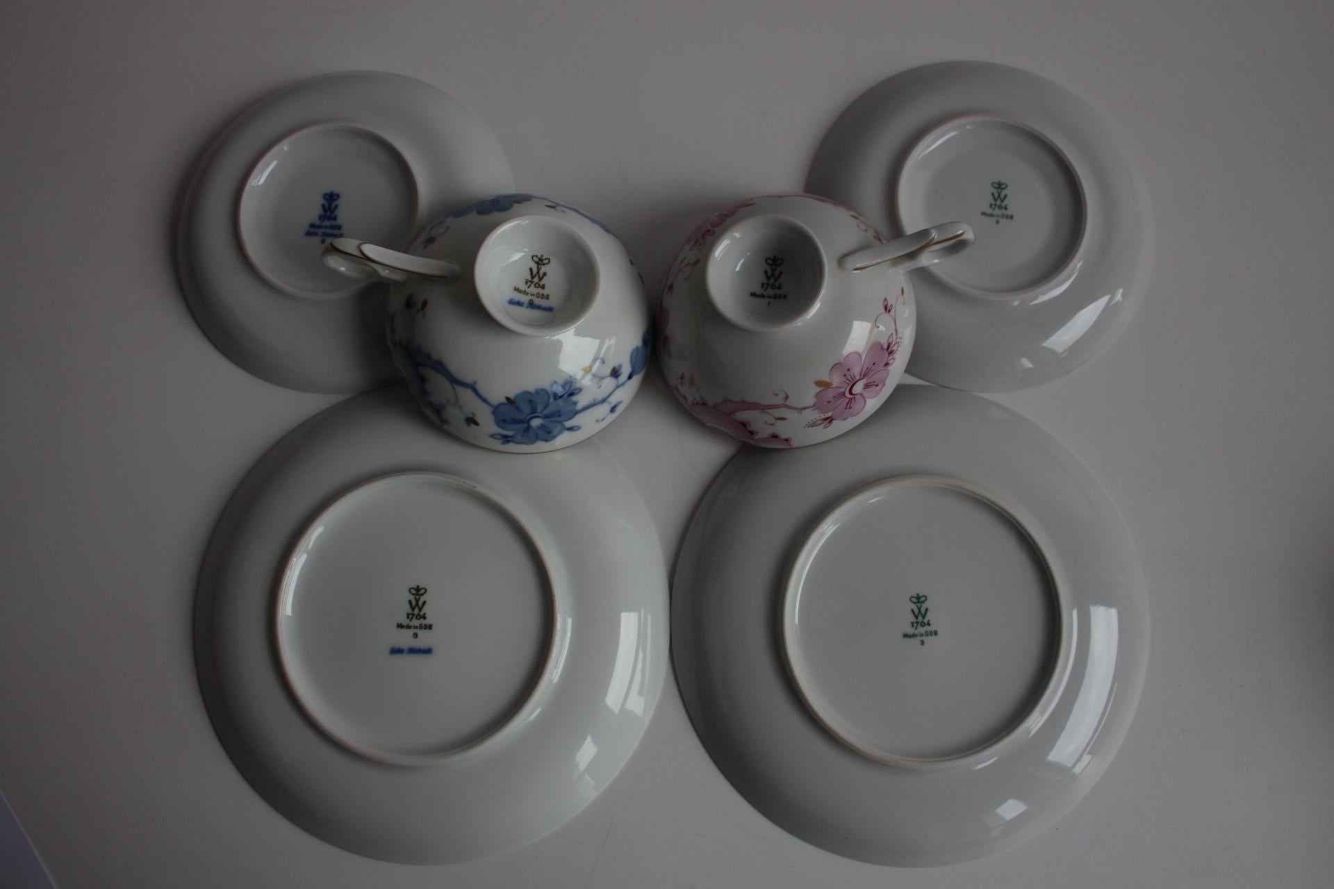 Set da tè in porcellana Wallendorf 1764 