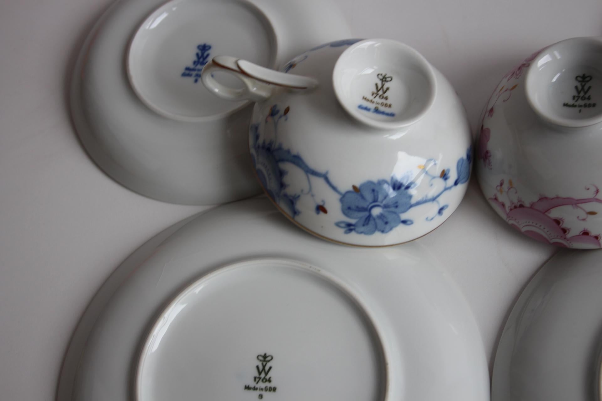Set da tè in porcellana Wallendorf 1764 