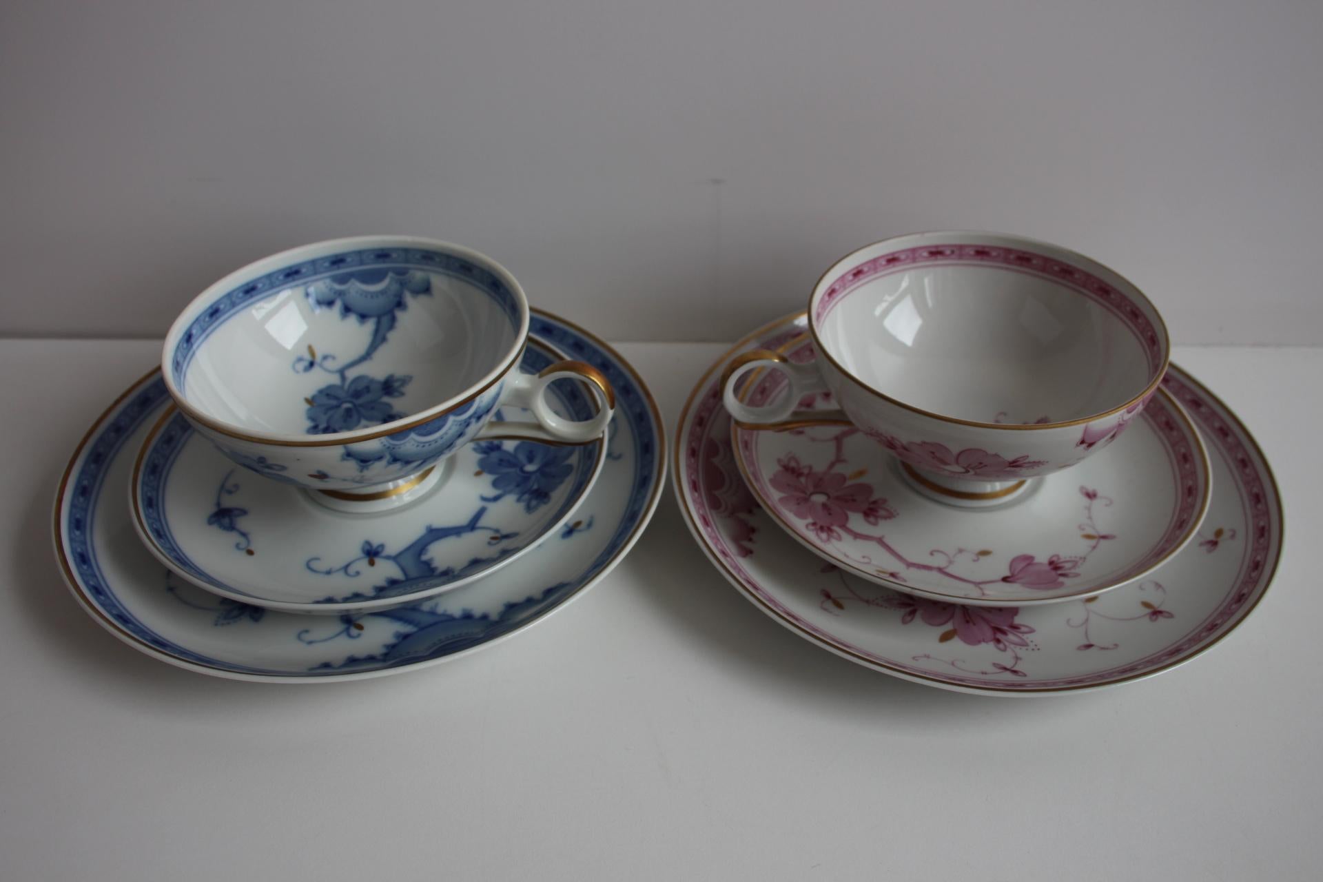 Art Déco Set da tè in porcellana Wallendorf 1764 