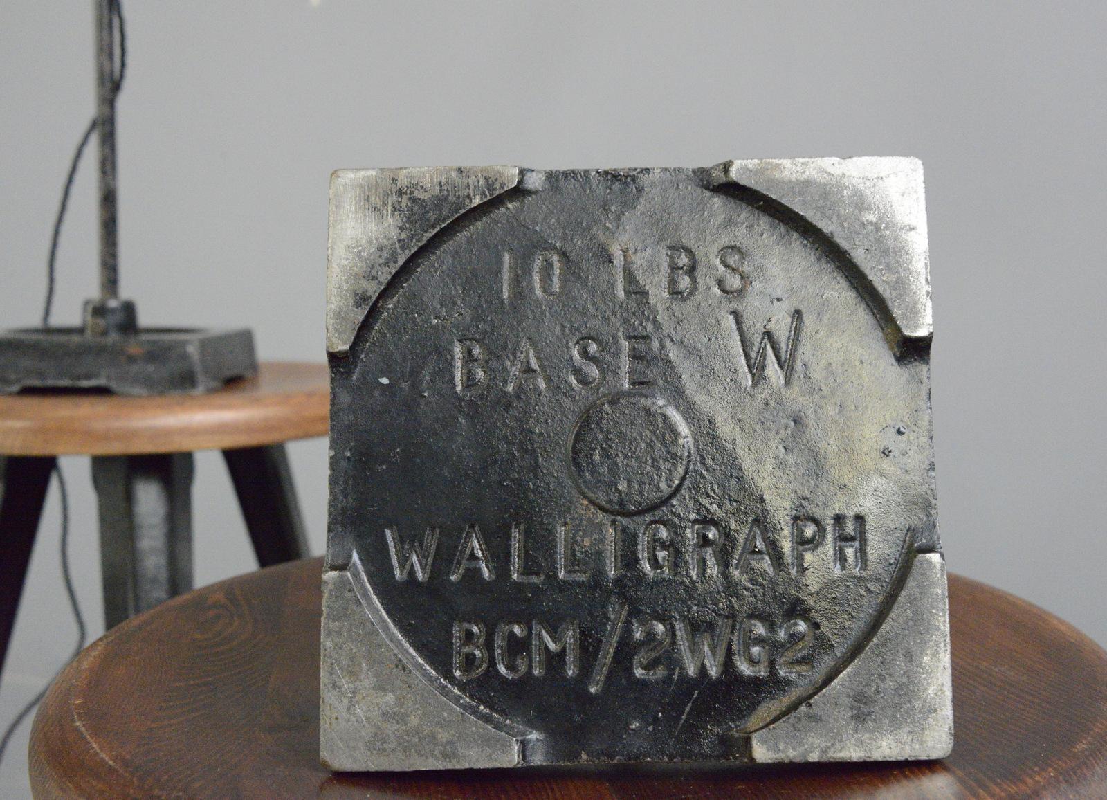 Walligraph Localite Table Lamps, Circa 1930s 5