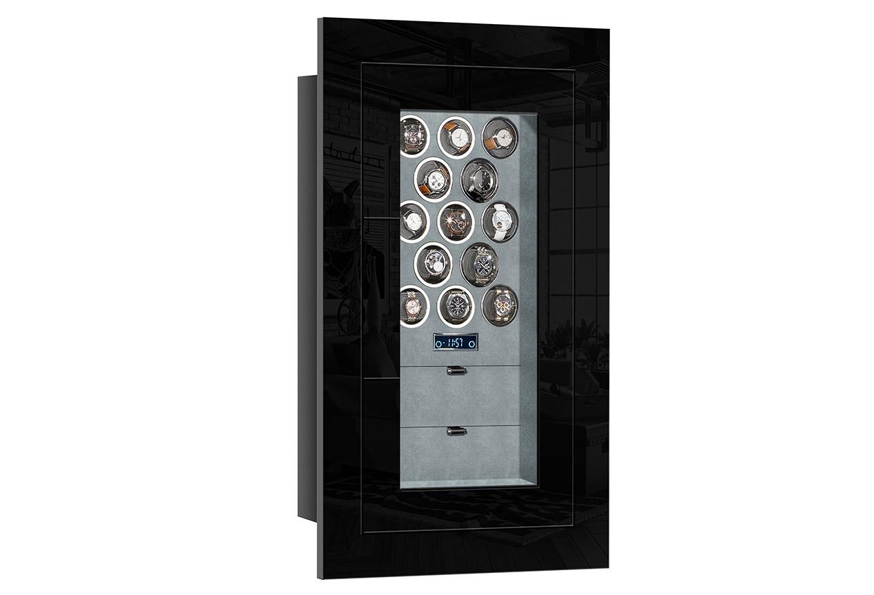 Faux Leather Wallmaster Luxury Safe by Döttling For Sale