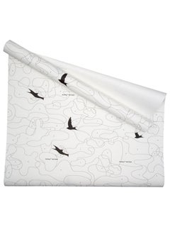 Off-White Wallpaper Birds White Black