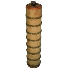 Wallpaper Roll with Metal Bracket