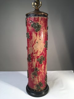 Wallpaper Roller Lamp, French, 19th Century