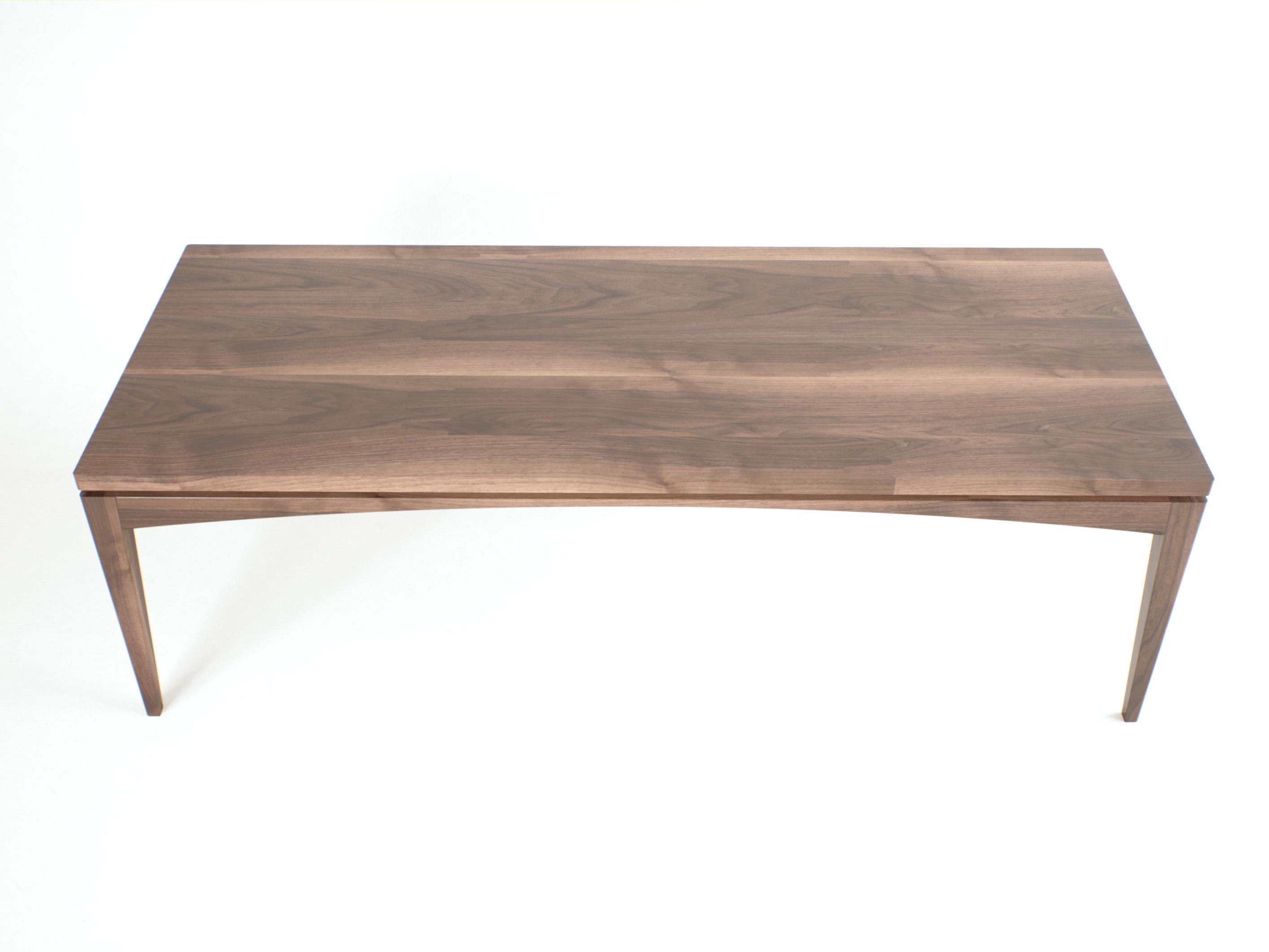 Oiled Walnu Dining Table – Minimalist Furniture for Sophisticated Living Spaces For Sale