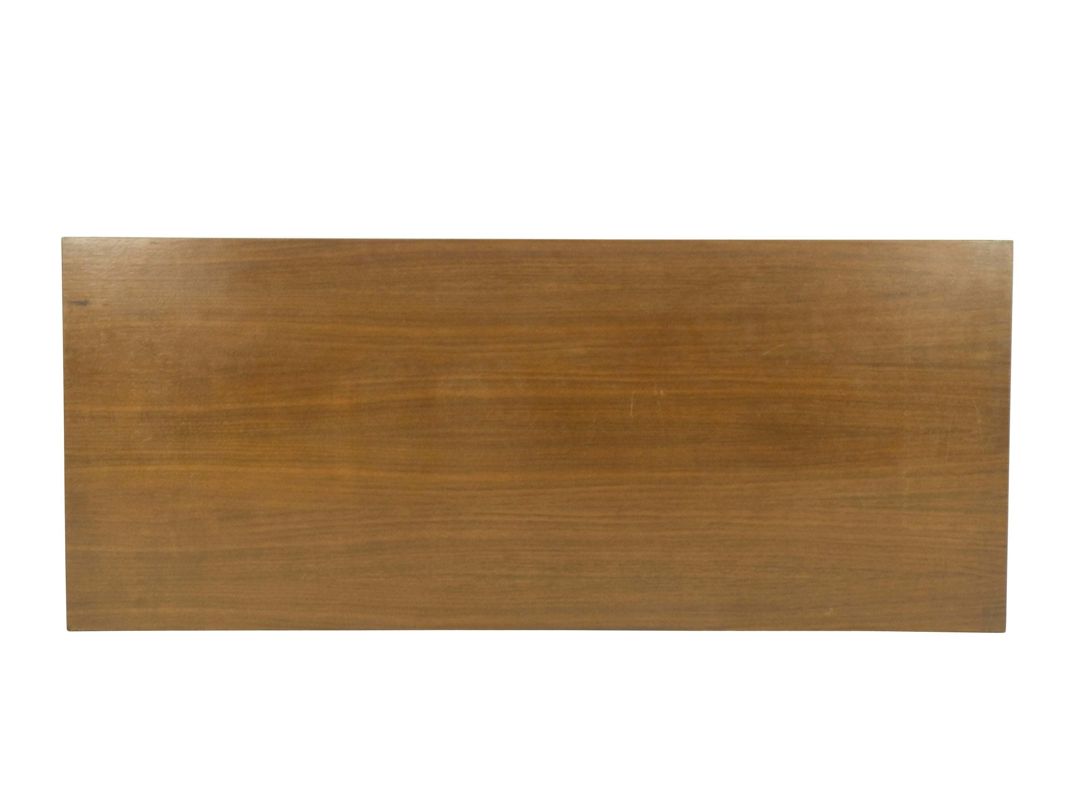 Walnut 1960s Coffee Table Model 748 by Ico Parisi for Cassina For Sale 2