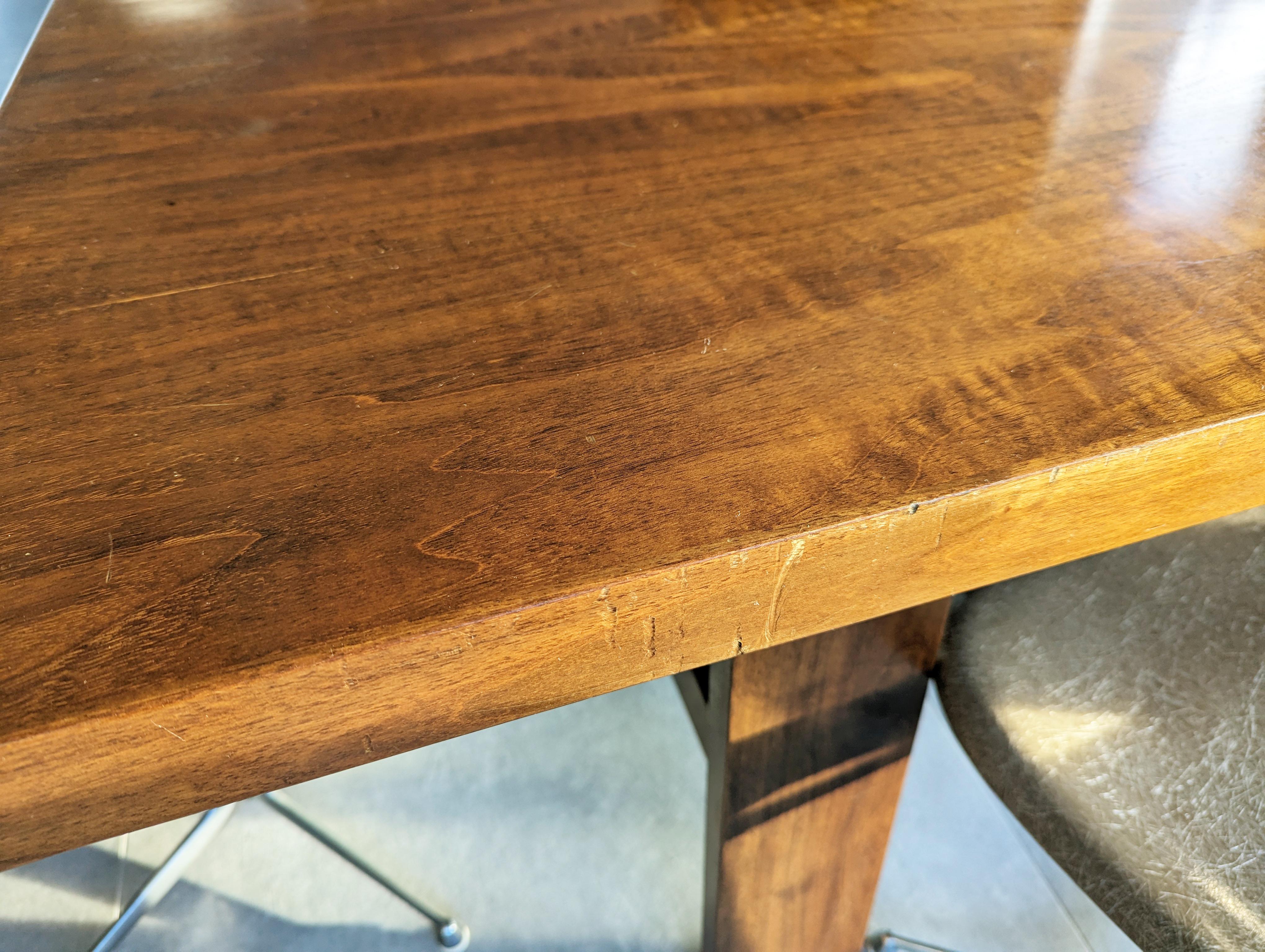 Walnut 1960s Table by Silvio Coppola for Bernini 10