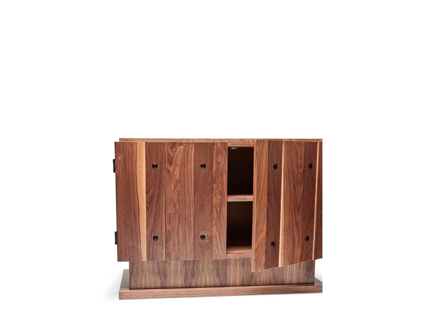 American Walnut 2-Door Ojai Cabinet by Lawson-Fenning For Sale
