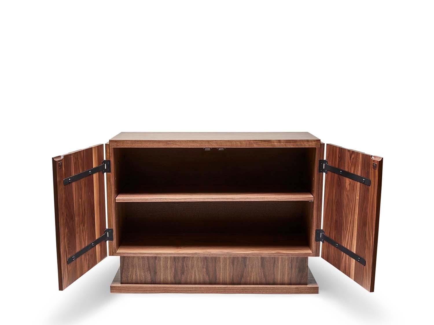Walnut 2-Door Ojai Cabinet by Lawson-Fenning In New Condition For Sale In Los Angeles, CA