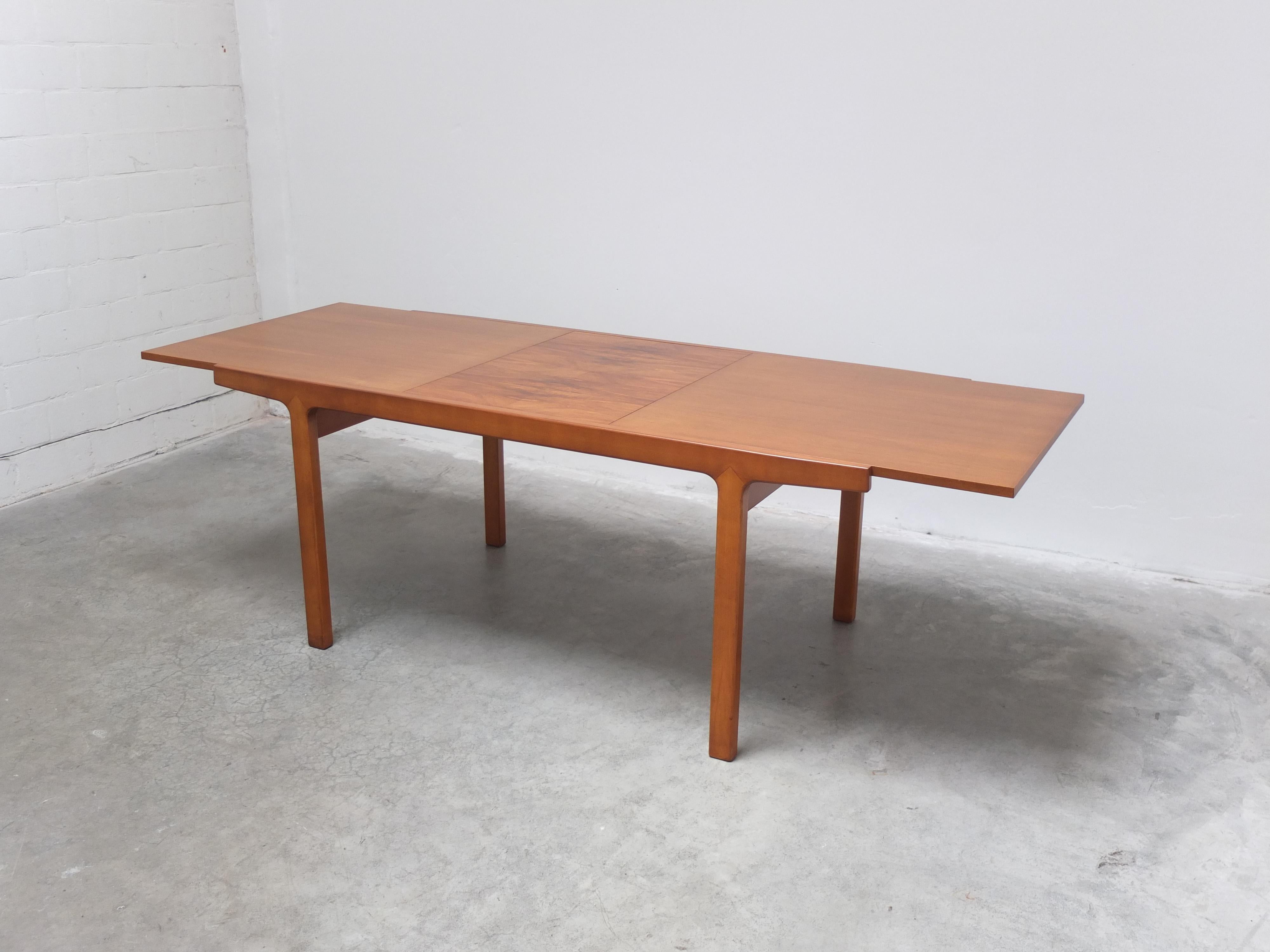 Walnut 'Abstracta' Dining Set by Jos De Mey for Van Den Berghe-Pauvers, 1960s 5