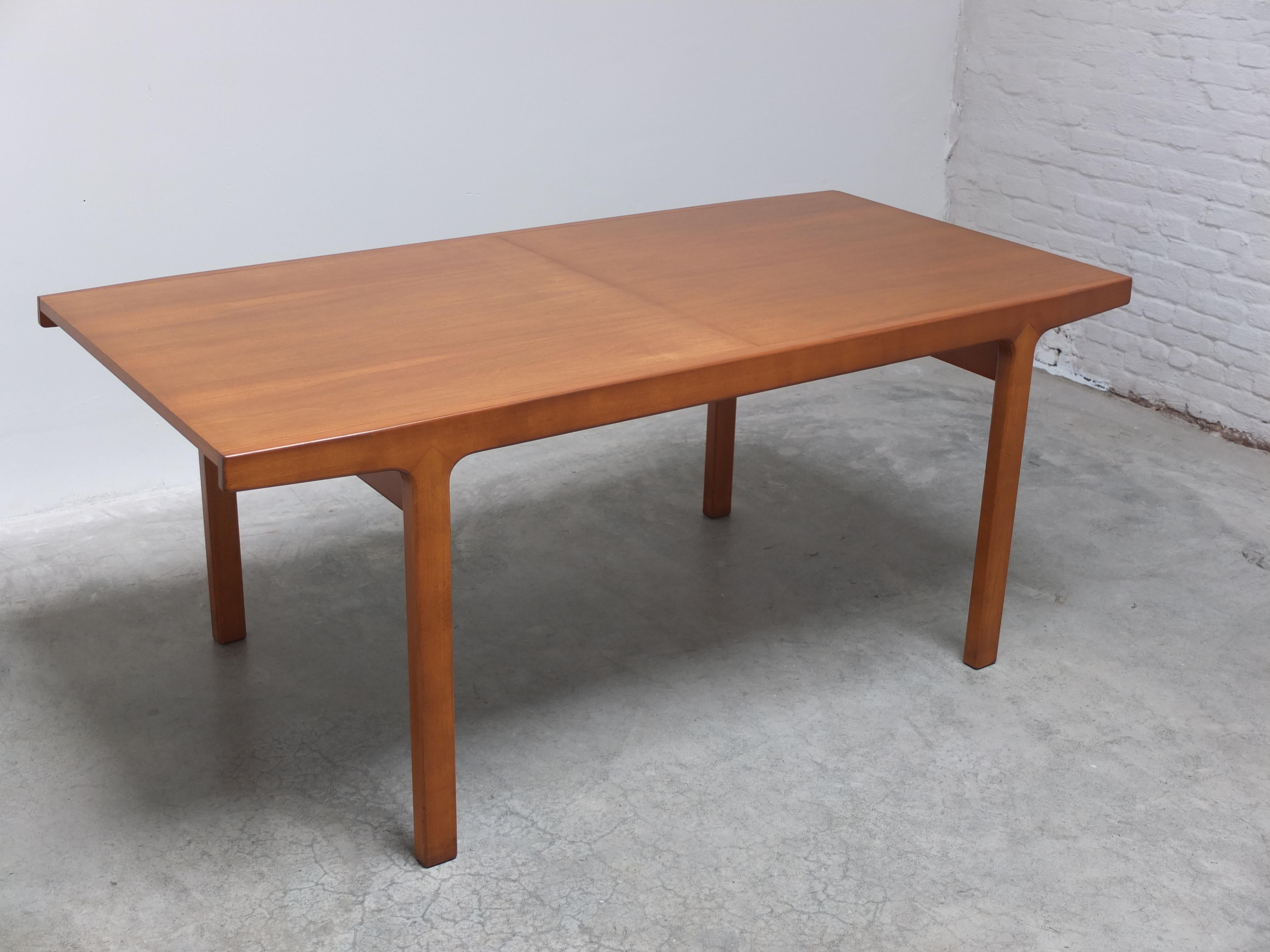 Walnut 'Abstracta' Dining Set by Jos De Mey for Van Den Berghe-Pauvers, 1960s 9