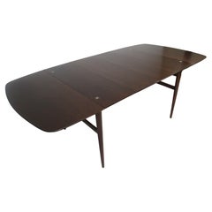 Walnut Accord Dining Table by Merton Gershun for American of Martinsville  