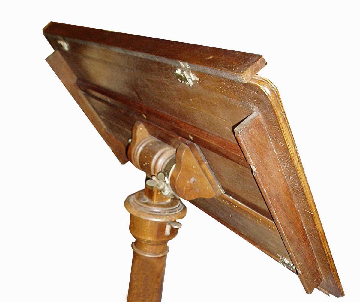 Other French Walnut 3-in-1 Adjustable Table/Easel/Bed Stand, 