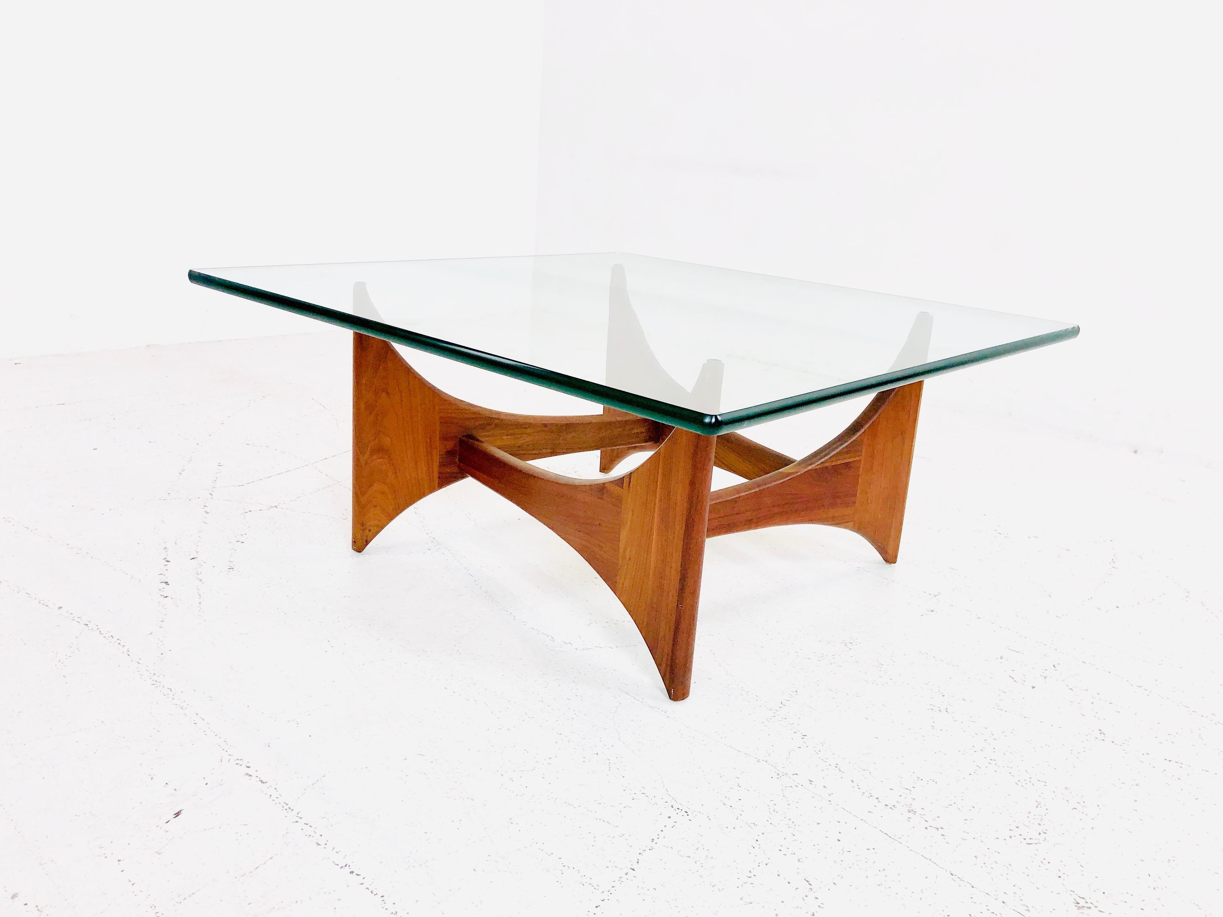 Walnut Adrian Pearsall Sculptural Coffee Table 1