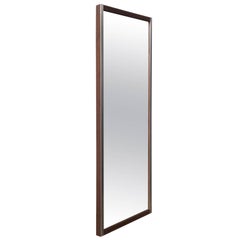 Walnut and Aluminum Mirror by Paul McCobb for Bryce Originals Mid-Century Modern