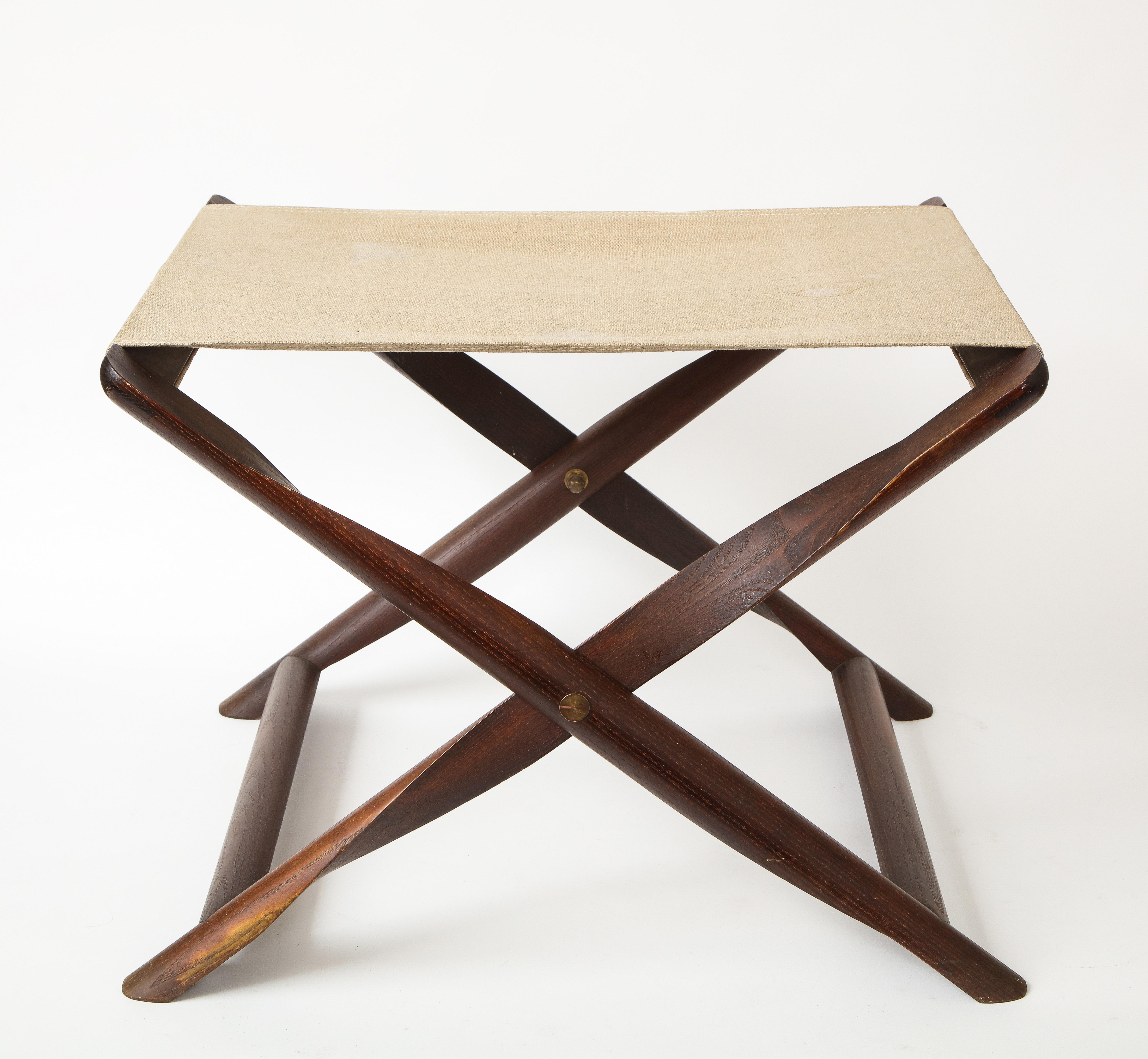 Danish Walnut and Canvas 