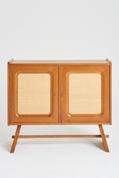 Walnut and Hessian Cabinet by Franz Xaver Sproll