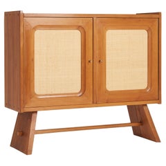 Walnut and Hessian Cabinet by Franz Xaver Sproll