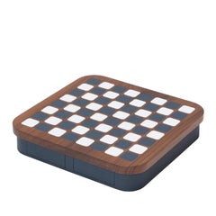 Walnut and Maple Chess Game