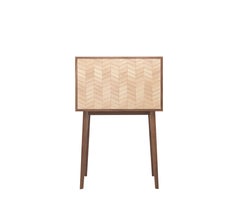 Walnut and Oak Changeable Cabinet, Desk, Sideboard or Bar