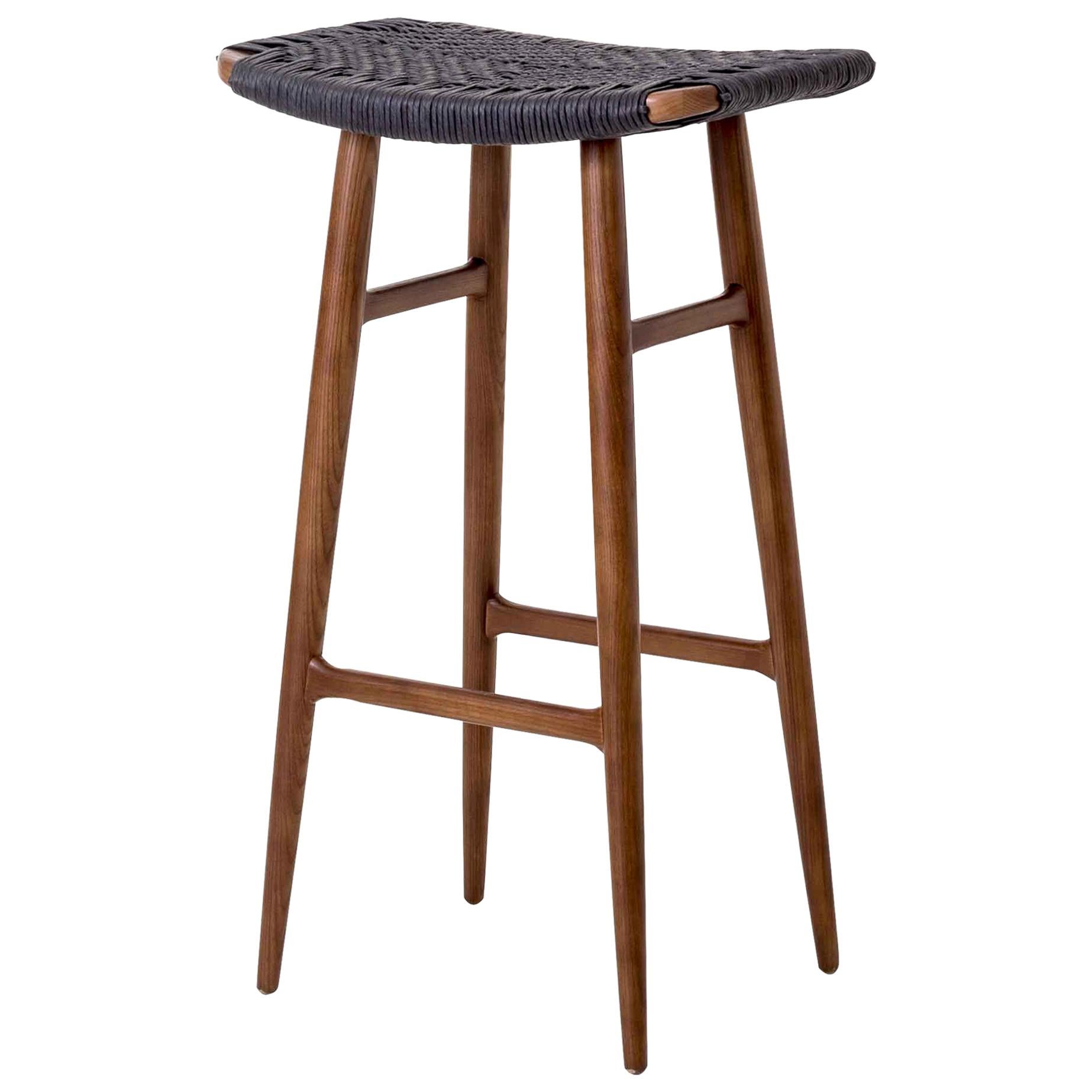 Heywood Wakefield Rattan Bar Stools at 1stDibs