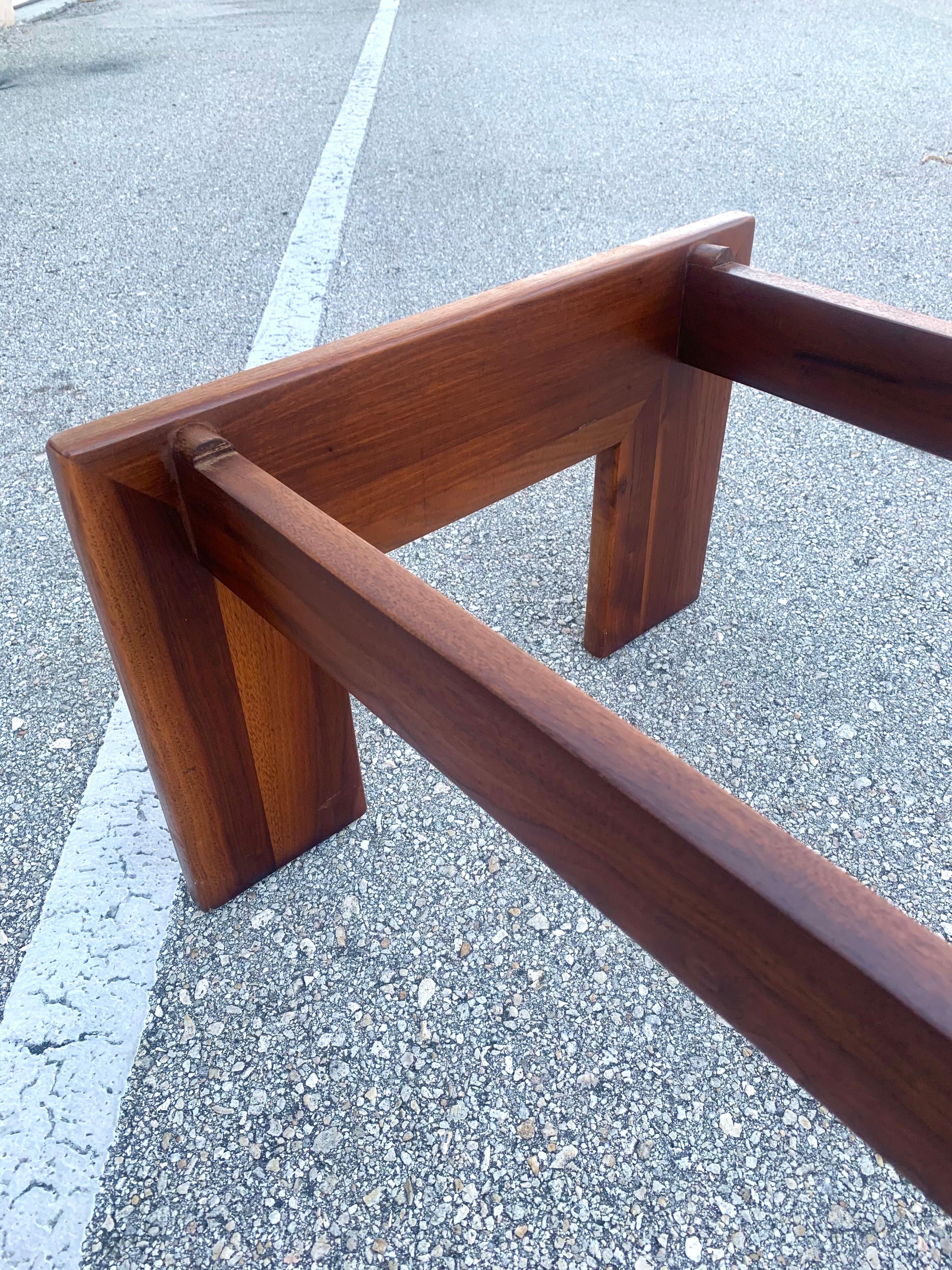 Walnut and Slate Coffee Table by Adrian Pearsall 3