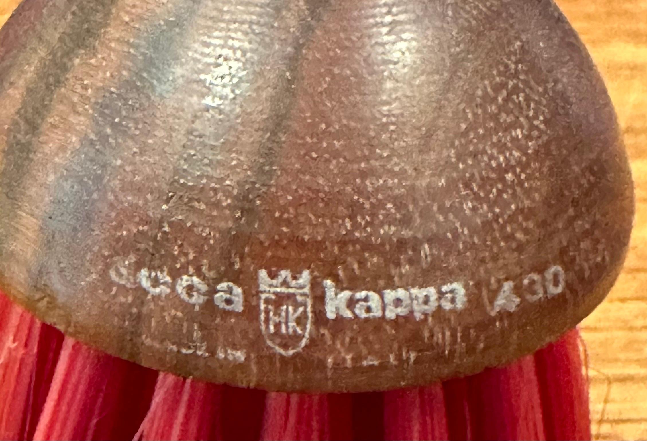 Walnut and Teak Bear Clothes Brush by Acca Kappa of Italy For Sale 2