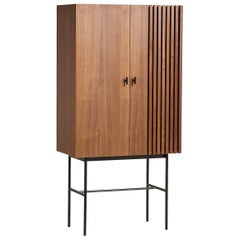 Walnut Array Highboard 80 by Says Who