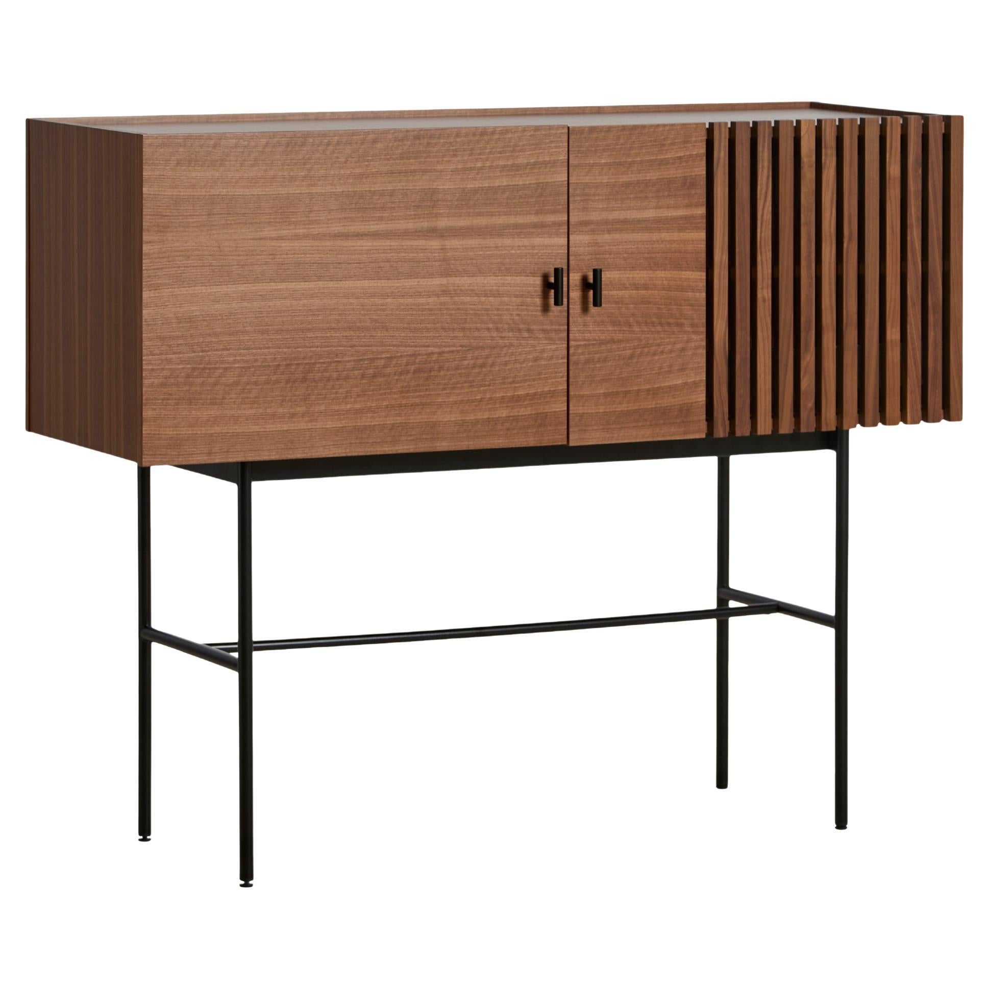 Walnut Array Sideboard 120 by Says Who For Sale