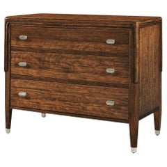 Walnut Art Deco Chest of Drawers