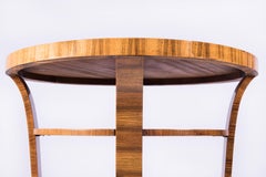 Walnut Art Deco Coffee Table