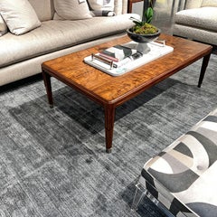 Walnut Art Deco Coffee Table