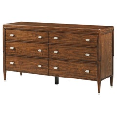 Walnut Art Deco Dresser