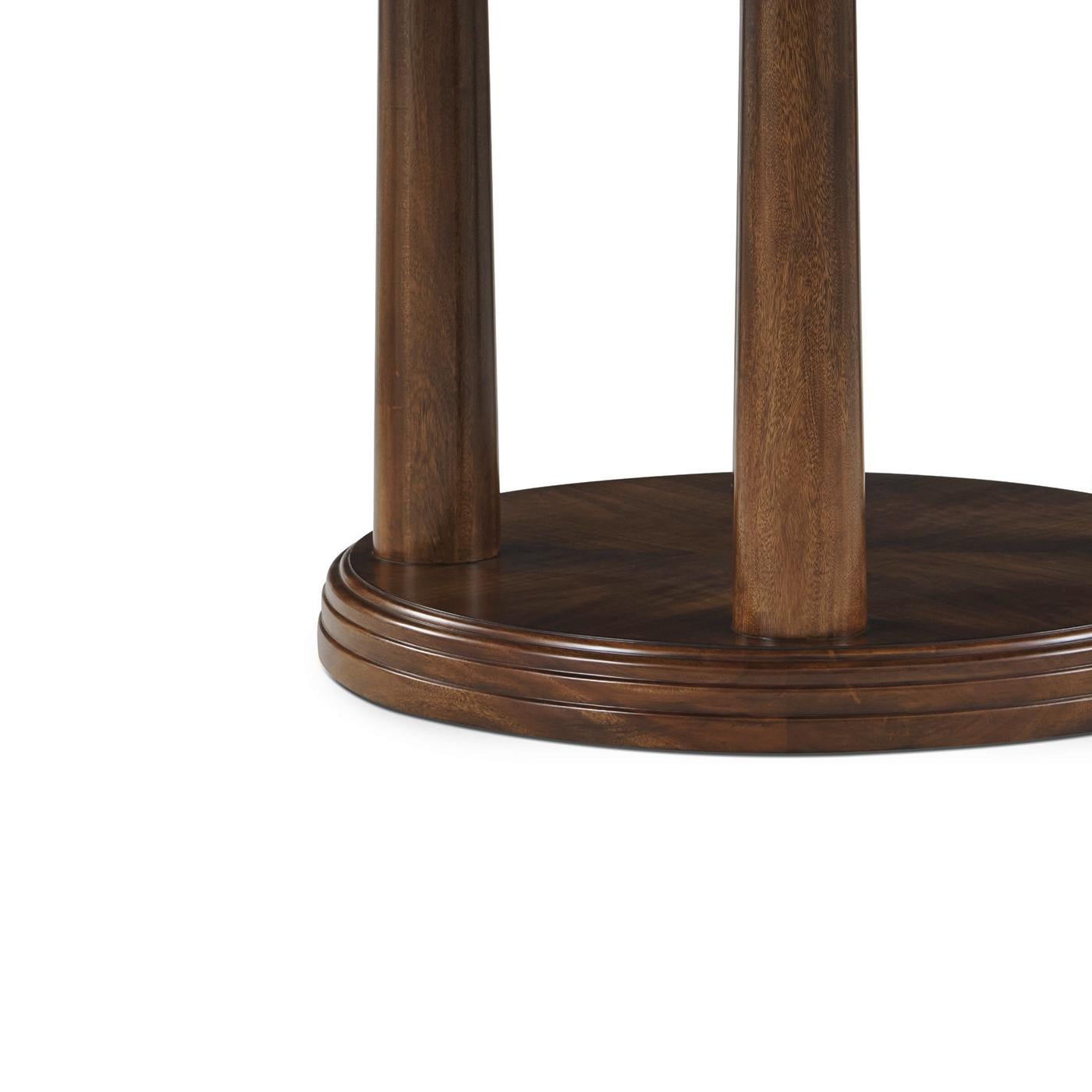 XXIe siècle et contemporain Table de salle à manger ronde Art déco en vente