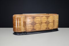 Walnut Art Deco Sideboard by Jindřich Halabala for UP Závody Czechoslovakia 1930