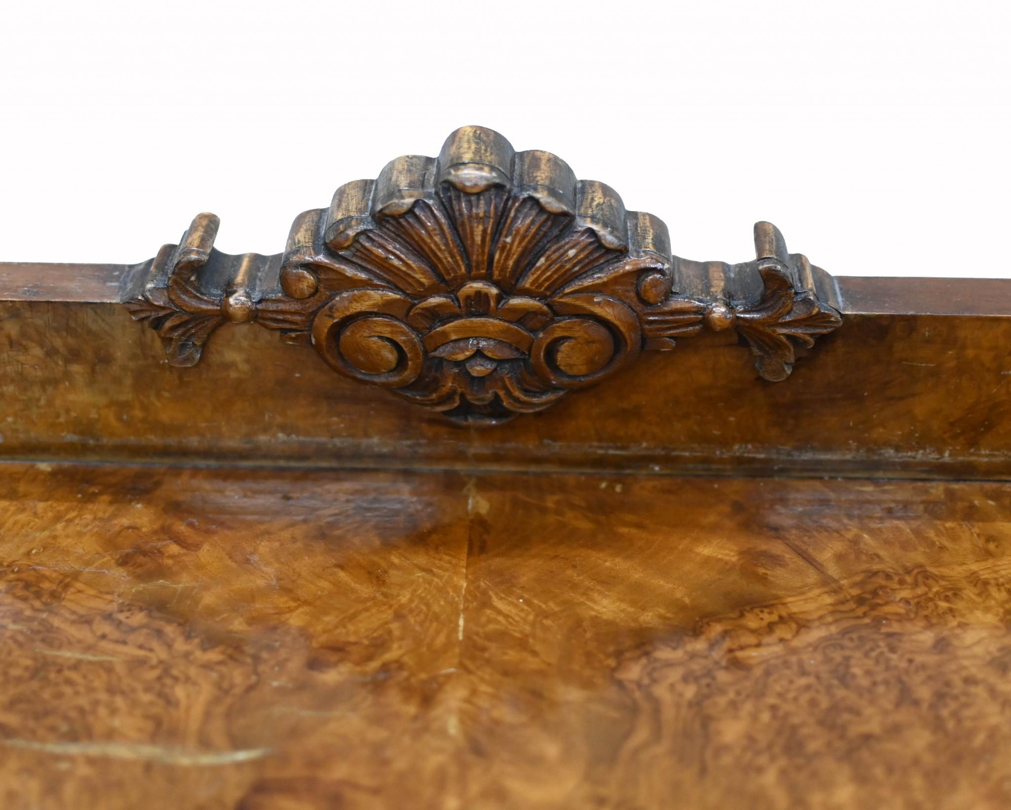 Walnut Art Deco Sideboard Epstein London Server For Sale 6