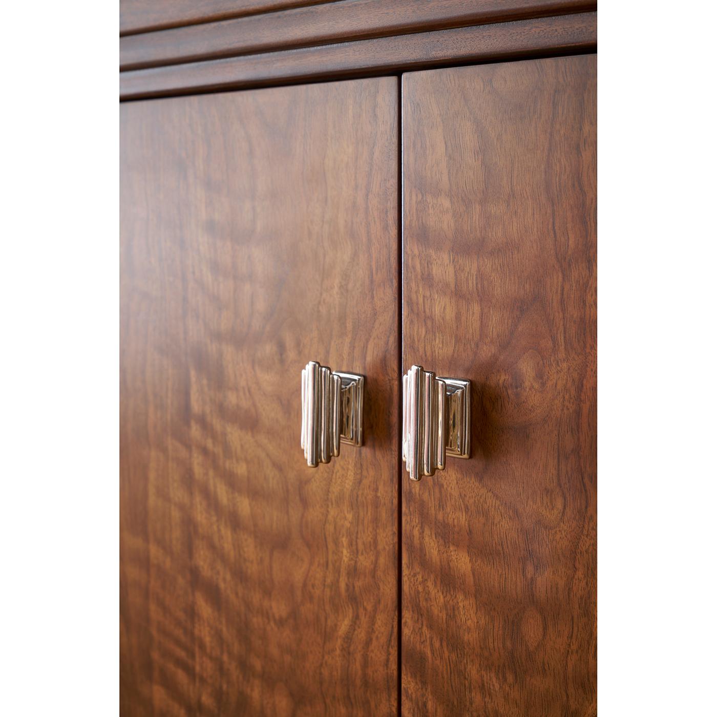 XXI secolo e contemporaneo Credenza Art Deco in noce in vendita