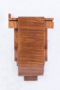 Walnut Art-Deco Vanity - Desk