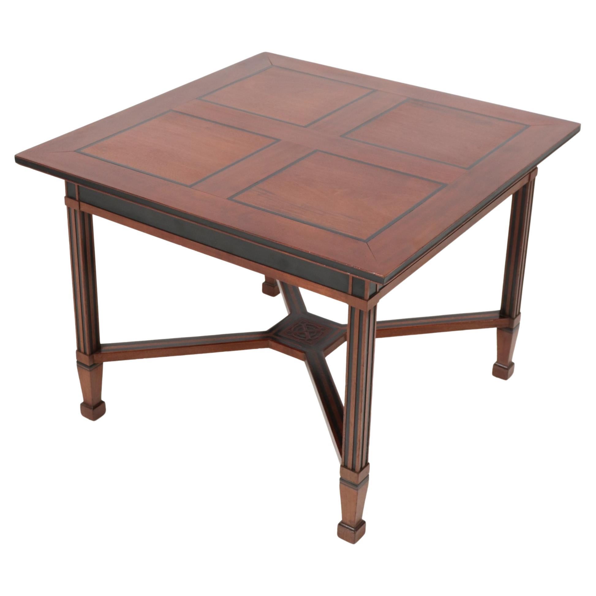 Walnut Art Nouveau Arts & Crafts Table or Writing Table by K.P.C. de Bazel, 1900