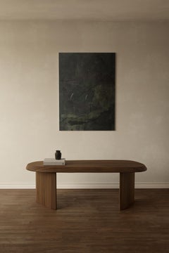 Duna Bench in Solid Walnut Wood, Ottoman by Joel Escalona