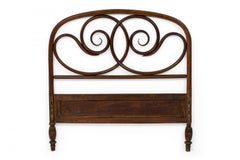 Walnut Bentwood Twin Bed