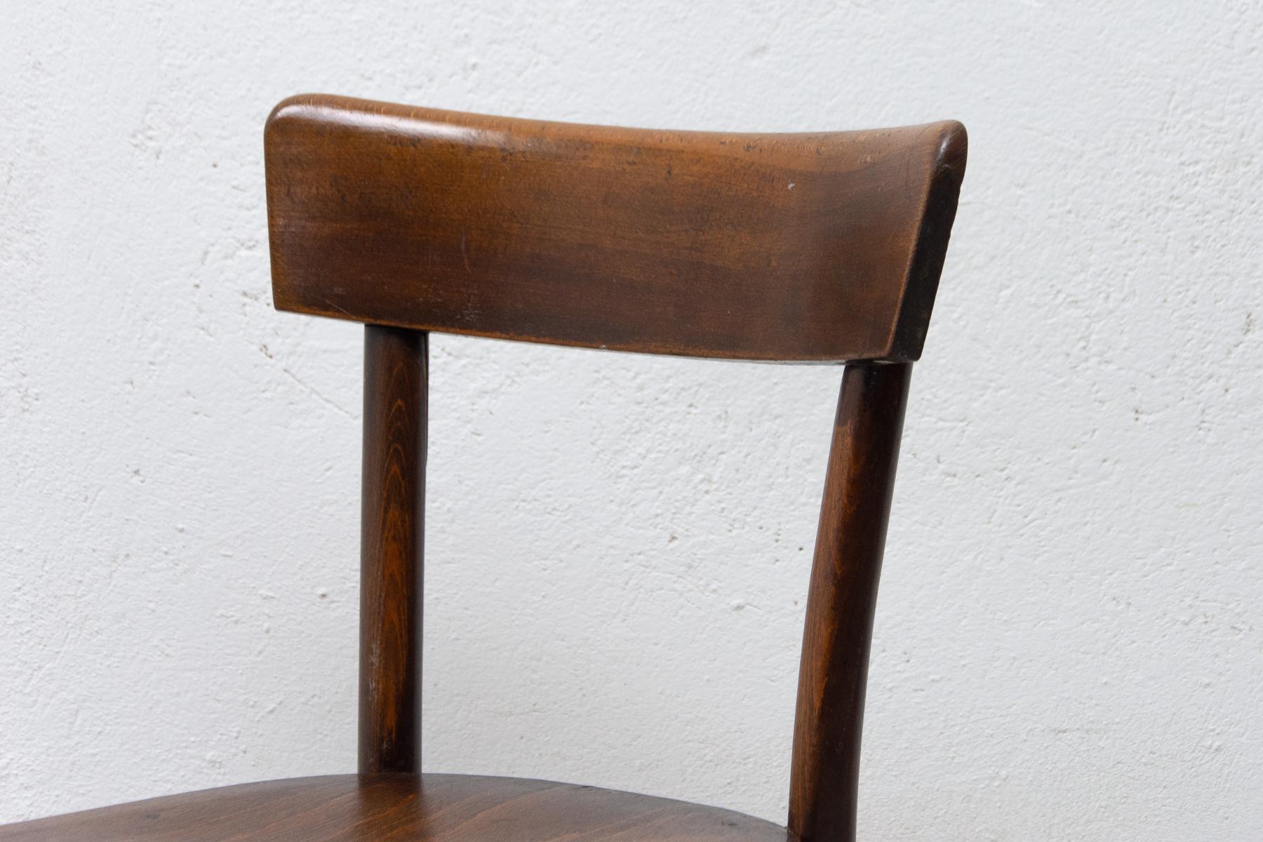 thonet wood chair