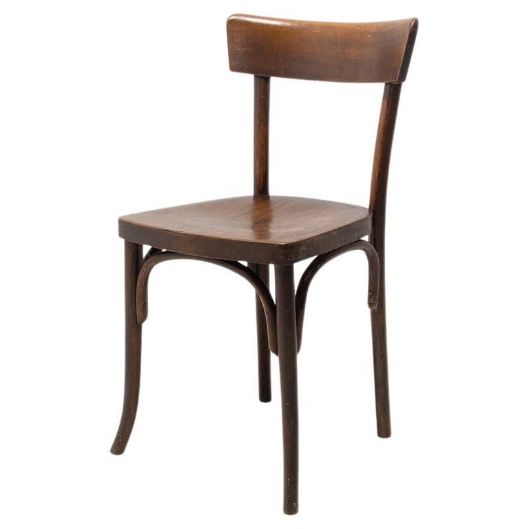 Walnut Bistro Chair Thonet, Czechoslovakia, 1920´s For Sale at 1stDibs