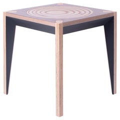 Taburete MiMi nogal negro de Miduny, Made in Italy