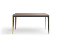 Walnut Black MiMi Table by Miduny, Made in Italy